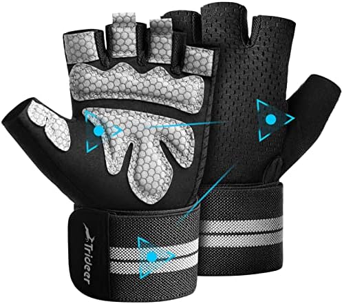 Grip Mens Weight Lifting Gloves Gloves For Gym Fit Active Sports