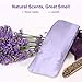 MoKo Lavender Eye Pillow, Cassia Seed & Lavender Aromatherapy Eye Mask Travel Pillow for Yoga, Meditation, Relaxation, Soothing Stress and Headache Relief – Purplethumb 2