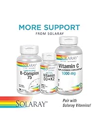 Solaray Cal-Mag Citrato Cápsulas 1: 1, 180 count
