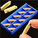 Ologymart 10pcs MGMN300-M Carbide Inserts 3mm Width for MGEHR/MGIVR Grooving Cut-Off Tool