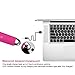 Vibrator, G-spot Rabbit Wand Massager Cordless - 7 Speeds - Rechargeable & Waterproof - Body Safe Silicone Vibrating Dildo Sex Toy for Women with Extra Head Sleeve (Pink)