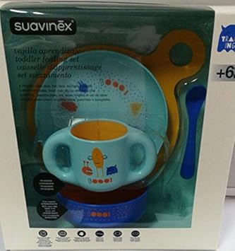 SUAVINEX VAJILLA INFANTIL NIÑO: Amazon.es: Salud y cuidado ...