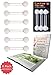 Child Safety Locks - 6 pack | Flexible Baby Latches for Cabinets, Cupboards, Drawers, Doors, Toilet Lids, Refrigerators, Ovens & Most Appliances | Adhesive Mount | BONUS Child Safety Guide eBook