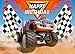 TJ Monster Truck Theme Photography Backdrops Baby Shower Boy Happy Birthday Party Decor Banner Grave Digger Speed Photo Background Studio Booth Props 7x5FT Vinyl