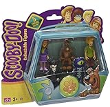 Scooby Doo!, Collectible Figures (Daphne, Scooby, Shaggy, Dracula, and Skeleton), 2.5 Inches