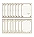 IMagicoo 40 Vintage Retro Lined Writing Stationery Paper Letter Set with 20 Envelope/Envelope Seal Sticker (White)