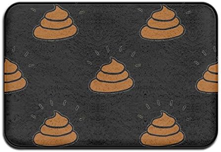 DDDHN Poo Doodle Pattern Doormat Entrance Mat Floor Mat Rug Indoor/Outdoor/Front Door/Bathroom Mats Rubber Non Slip