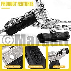 Mardatt 7Pcs Bicycle Chain Removal Tool Kit Set