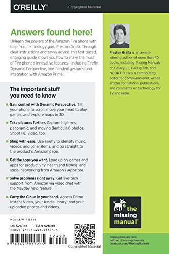 [- Amazon Fire Phone: The Missing Manual (The Missing Manuals) -]