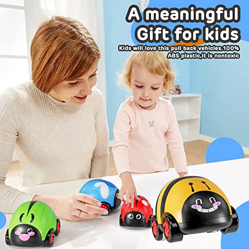 Cartoon Toddler Toy Car for 3 Year Old Boy Toys Cars,Colorful