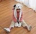 Funnie Dalmatian Bolt Animal Hats Gloves Scarf 3 in 1 Set Hood Toy