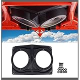 UTV Enclosure, KEMIMOTO Universal 6.5" Overhead Speaker Pod Enclosure Compatible with Polaris RZR, UTV, Cart