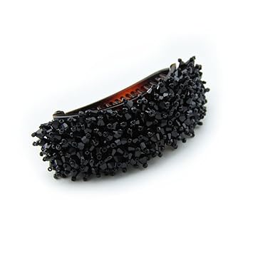 Buy Black Meilliwish Small Beads Lady Hair Clip H11 Black