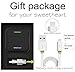 SINOELE Power Bank Compact External Battery Pack 10000mAh Dual USB Charger for iPhone,iPad,Samsung,Huawei and More (Black)