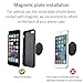 Car Mount, NOVOLAND Universal Magnetic Cell Phone Air Vent Mount Holder for Car, Strong Magnet 360 Rotation, Fits Apple and Android Smartphone iPhone Samsung Nexus and HTC, Rose Gold