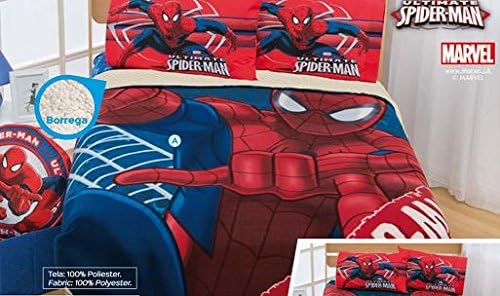 Spiderman Fuzzy Fleece Blanket Twin/Full/Queen Size