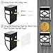 Greluna Solar Fence Lights,2 Modes Solar LED Outdoor Wall Lights for Deck, Fence, Patio, Front Door, Stair, Landscape, Yard and Driveway Path,Warm White/Color Changing,Pack of 2