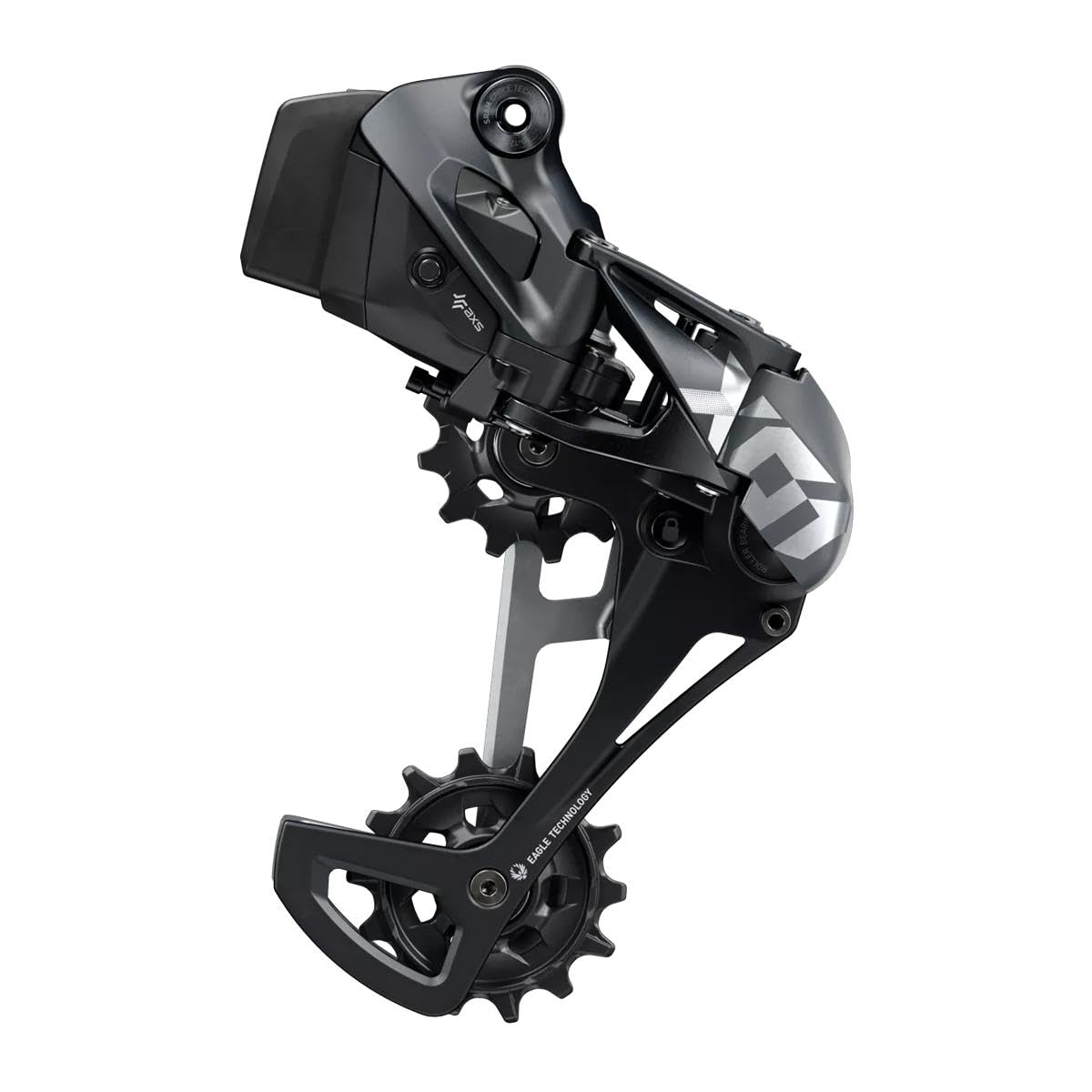 Desviador trasero SRAM X01 Eagle AXS - 12 velocidades, jaula larga, 52 dientes máx., Lunar