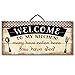 Highland Woodcrafters Welcome to My Kitchen... Funny Wood Sign 12