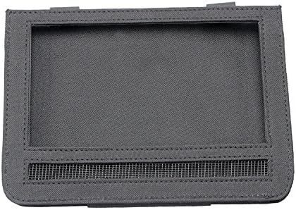 Car Headrest Mount Holder DVD Player Case for 7 Inch Swivel &amp; Flip Style Portable DVD Player,Black