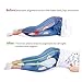 Multifunctional Memory Foam Knee Pillow for Sciatica Relief, Back Pain, Leg Pain, Hip, Pregnancy and Side Sleepers, Orthopedic Leg Pillow With Ergonomic Design,Breathable and Washable