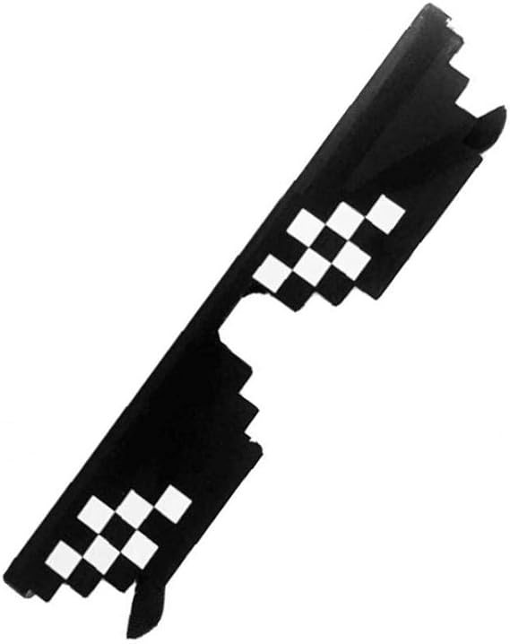 4 Stück Thug Life Pixel Sonnenbrillen - UV Schutz MLG Shades Für Party & Cosplay