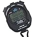 Ultrak 495 Stopwatch – Professional 100-Lap Digital Timer, Countdown Interval Tracker, Water-Resistant Sports Watch, Precision Chronograph for Training & Coaching