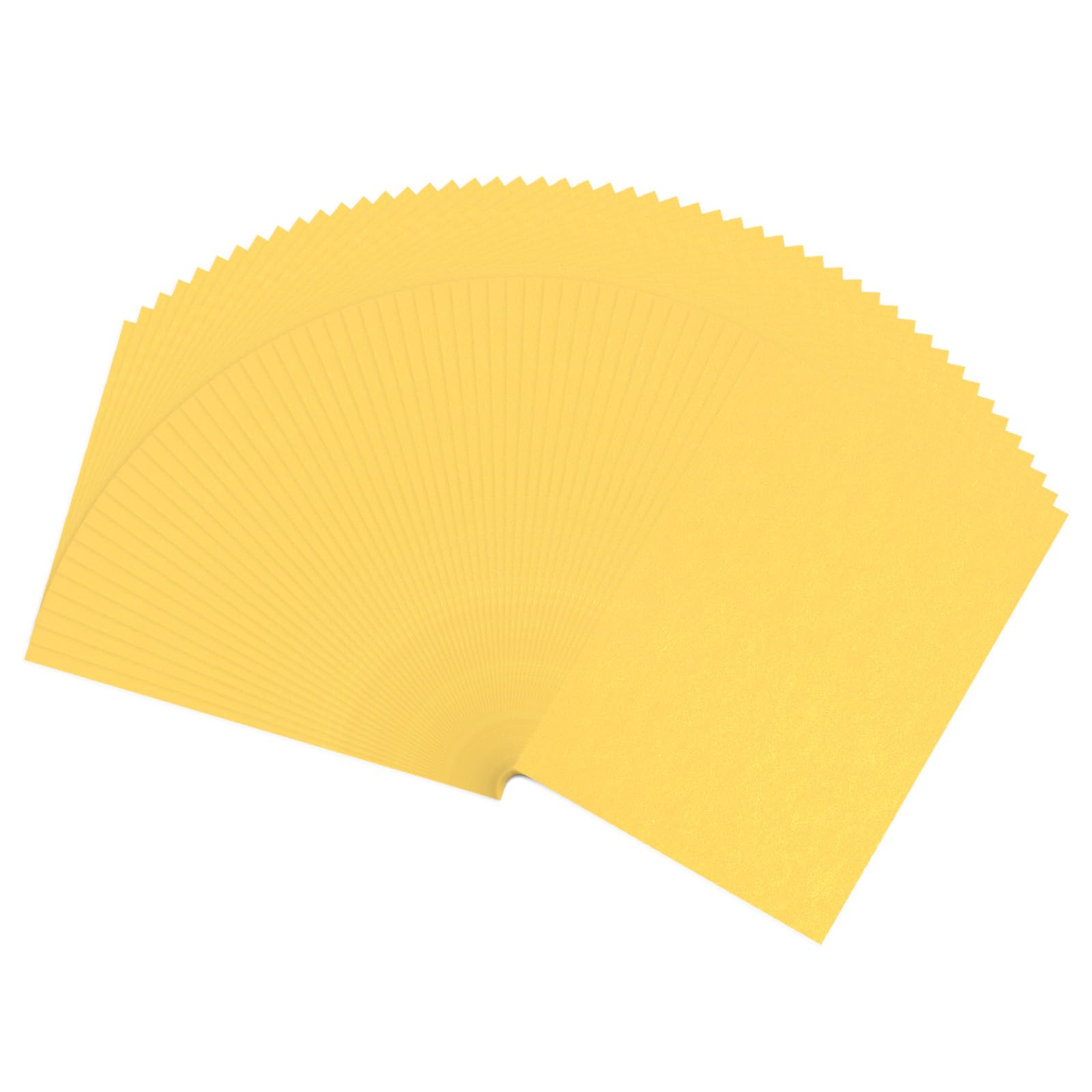 PATIKIL Origami Paper Yellow, 200 Sheets Colored Paper 8.3 x 5.8 A5 Copy Paper 19lb/70gsm Double Sided Colorful Print Paper Bulk for Crafting Supplies Printer