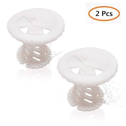 Ultra Revolutionary Bath Tub Drain Protector Hair Catcher Strainer Snare 2 Stand Up Shower Stall Drain Protector