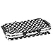 Picnic Basket, SUROY Insulated Folding Collapsible Market 600D Oxford Zip Closure Basket with Carrying Handles for Outdoor Picnic (Black Spots)
