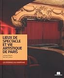 Image de Lieux de spectacles et vies artistiques