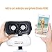 LIKEE VR Headset VR Glasses Virtual Reality 3D Games Glasses VR Box With Second Generation Bluetooth Controller for iPhone 7/6s/6 plus/6/5s/5c/5 Samsung Galaxy s5/s6/note4/note5 and Other 4.7