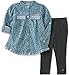 Calvin Klein Baby Girls' Roll Up Sleeves Tunic with Leggings Set