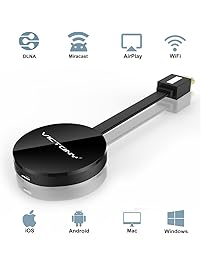 VICTONY Wireless Wifi Display Dongle for TV,High Speed HDMI Miracast Dongle for Android Smartphone Tablet Apple iPhone iPad,1080P Wireless HDMI Dongle