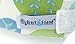 My Brest Friend Original Nursing Posture Pillow, Green & Blue Leaf
