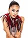 JW Fashmorous Feather Earrings for Women Red Feather Earrings for Women Fashion Valentine Earrings for Women