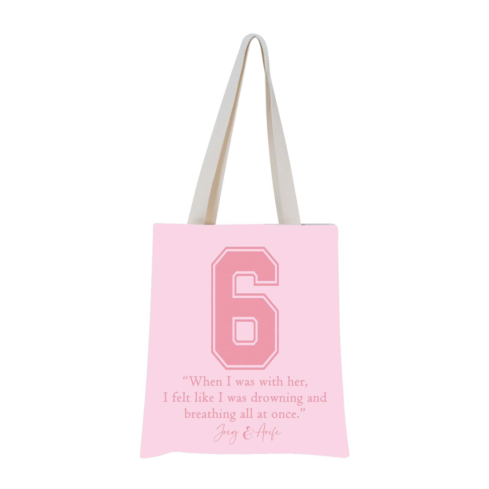 Boys of Tommen Series Saving 6 Inspired Gift C Walsh Merchandise Joey and Aoife Quote Gift for Romance Book Lover (6 Tote)