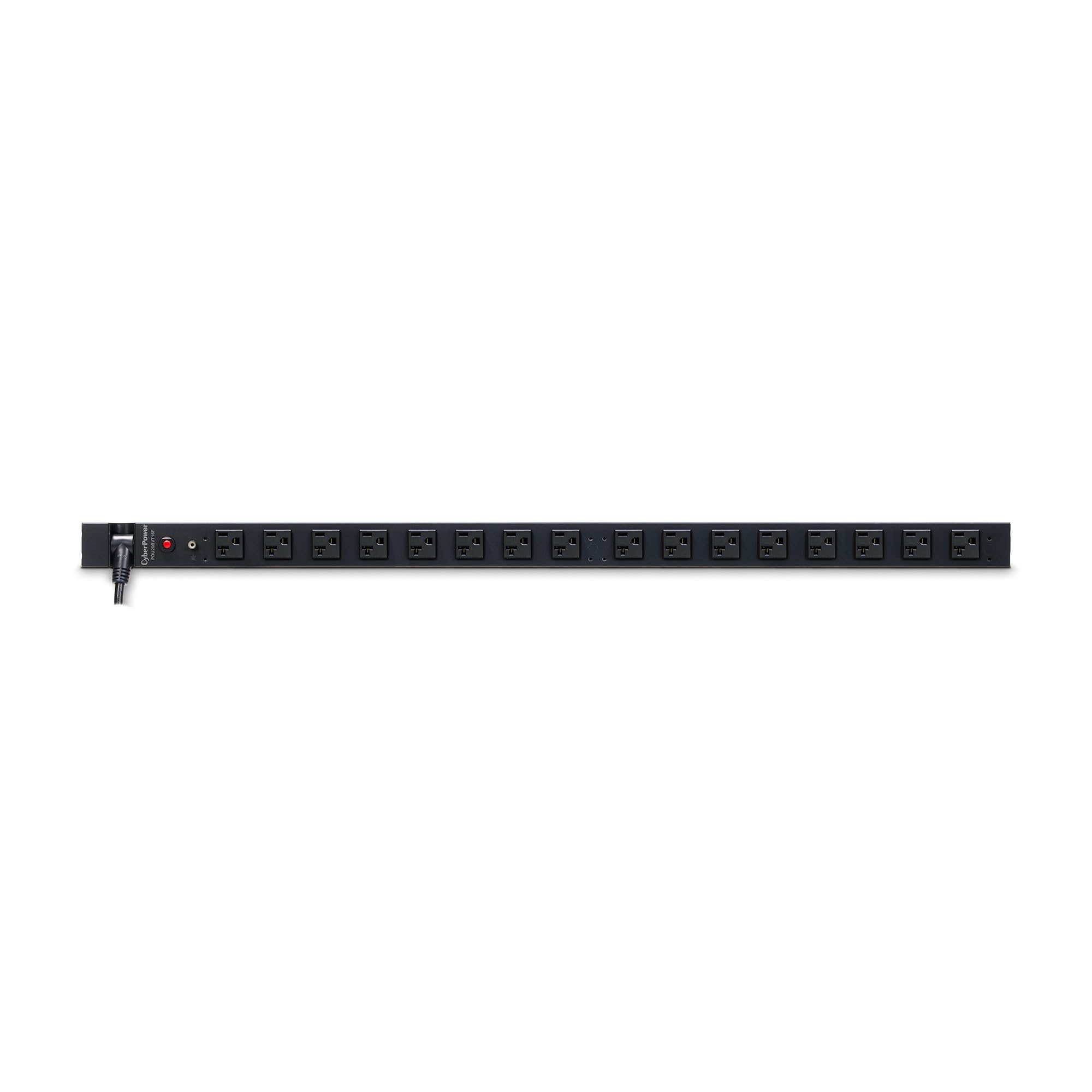 CyberPower PDU20BVT16F Basic PDU, 100-125V/20A, 16