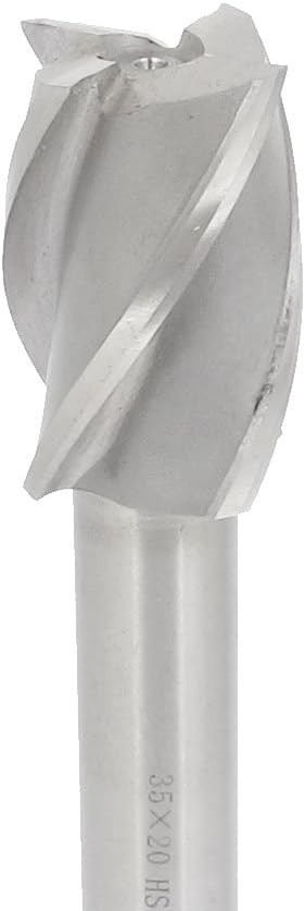 Sourcingmap 35mm Cutting Diameter Straight Shank 4 Flutes End Mill Milling Cutter - Image 3