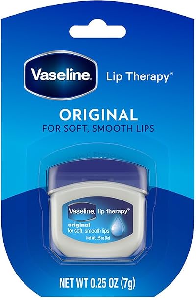 Vaseline Lip Therapy Original Balm Mini 0.25oz Pack of 6 Softens Soothes Repairs