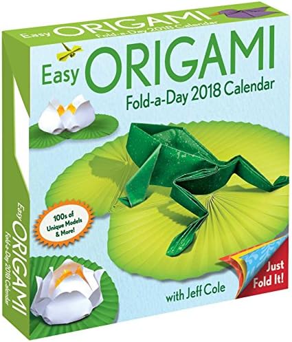 Easy Origami Fold-a-Day 2018 Calendar