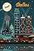 Dallas, Texas - Retro Skyline (9x12 Art Print, Wall Decor Travel Poster)