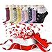 Womens Lace Ankle Socks,KitNSox Bobby Ruffle Frilly Art Flower Fashion Patterned Lace Top Casual Dress Anklet Socks 5 Pairs
