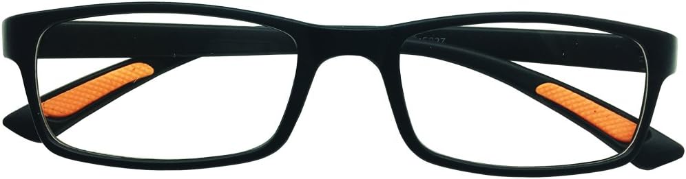 2 works of Southern Seas Lightweight Flexi Frame Mens Womens Reading Glasses, Black, +1.50 - Image 4