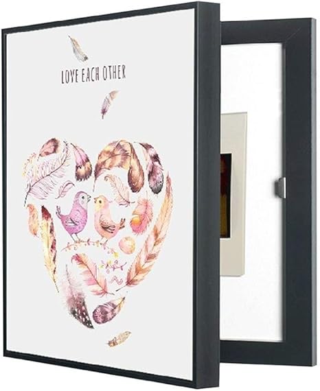 Minimalist Flip Cover Electric Meter Box Decorative Painting