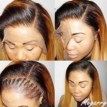 Amazon Com Ombre 1b 30 Lace Front Wigs For Black Women Brazilian