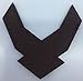 FULL-COLOR US AIR FORCE LOGO PVC PATCH