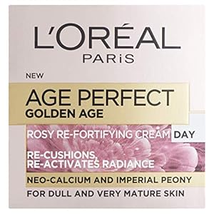 L’Oreal Paris Face Moisturiser, Age Perfect Golden Age Day Cream, Rehydrates and Restores Appearance Of Skin [50ml]
