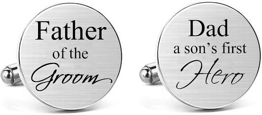 father of the groom cufflinks