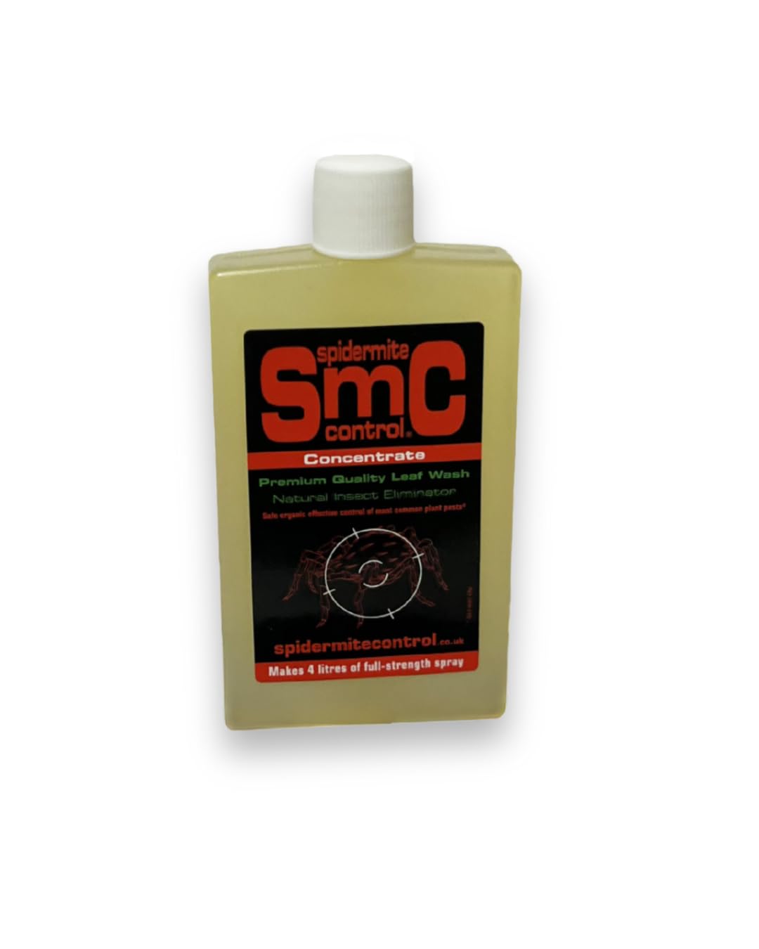 SMC Spidermite Control 100ml Concentrate | Organic Garden Pest Killer | Natural Garden Bug Spray | Child & Pet Friendly | Just Add Water